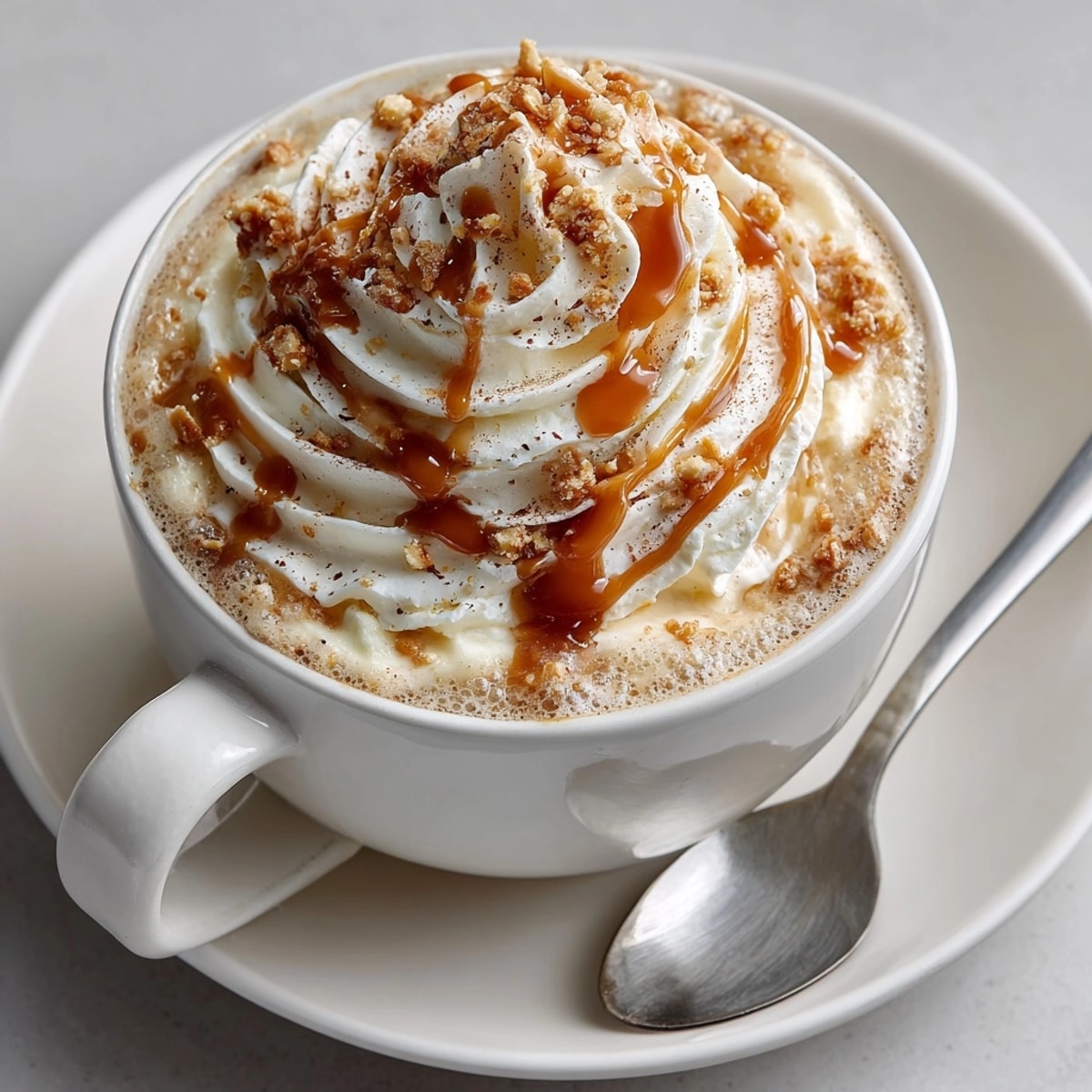 Comforting Buttered Beer recipe – butterscotch, cream soda, and spices create a cozy drink.