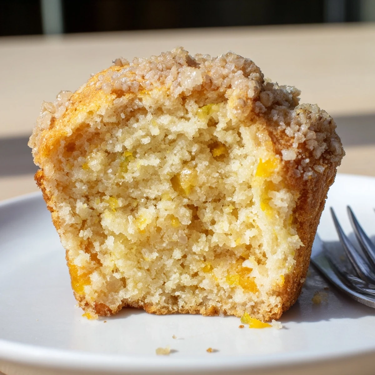 Deliciously moist ricotta citrus banana muffins infused with fresh lemon and orange zest.