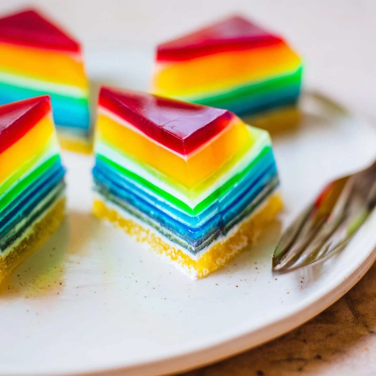 Kaleidoscope V-Shaped Dessert