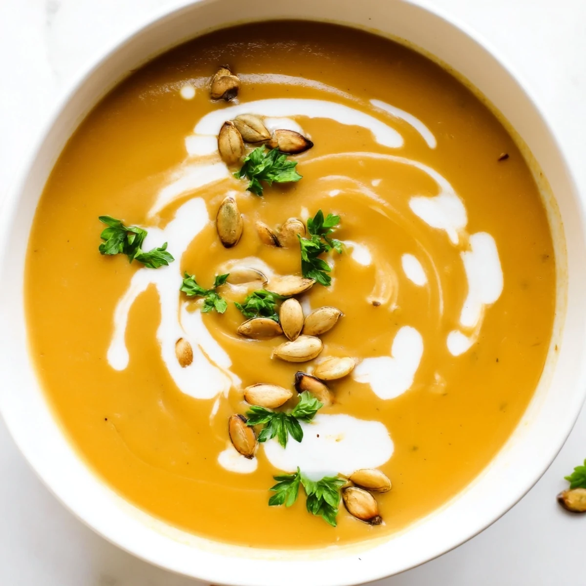 Butternut Squash and Apple Soup