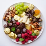 New Years Gold Chocolate Board