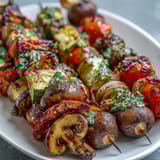 Summer Grilled Veggie Chimichurri