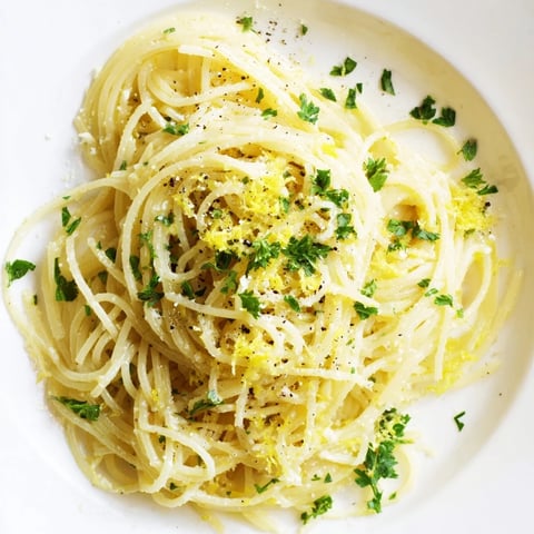 Bright and flavorful Lemon Butter Pasta Light, a quick and easy weeknight dinner ready in minutes.