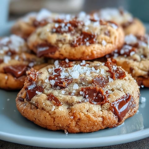 Hojicha Brown Butter Cookies arranged on a wire rack, sprinkled with flaky sea salt, with earthy roasted tea notes.