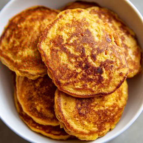 A bowl of pancakes.
