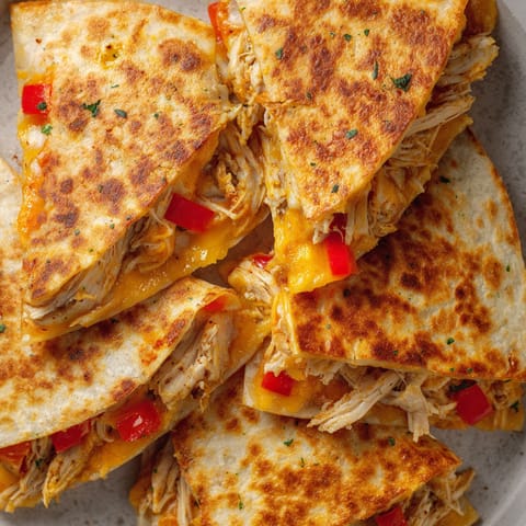 A plate of food with a slice of pizza on it.