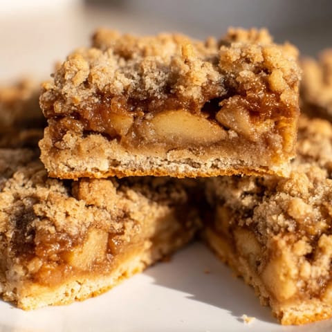 Spiced Caramel Apple Cookie Bars