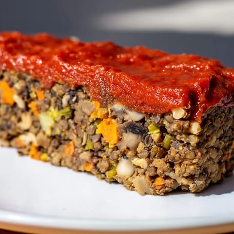 Festive Lentil Loaf Glaze