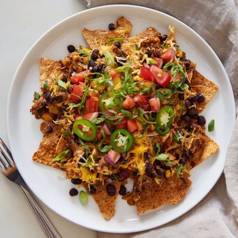 Sheet-Pan Nachos Pantry Beans