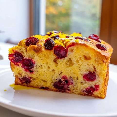 Cranberry Orange Focaccia