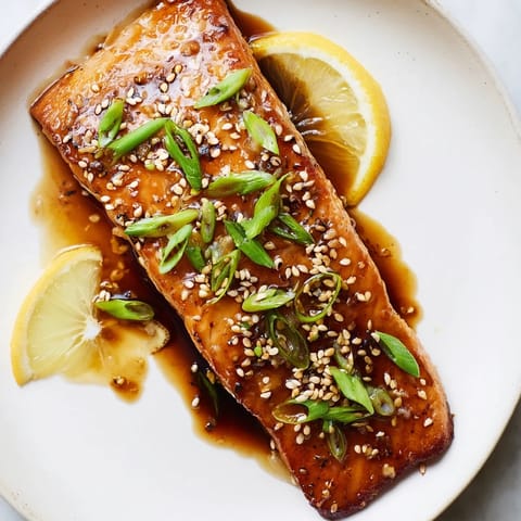 Ginger Soy Glazed Salmon