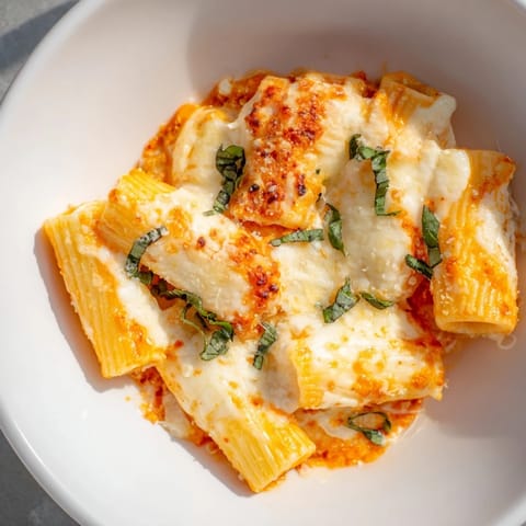 Four Cheese Baked Pasta