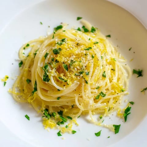 Lemon Butter Pasta Light