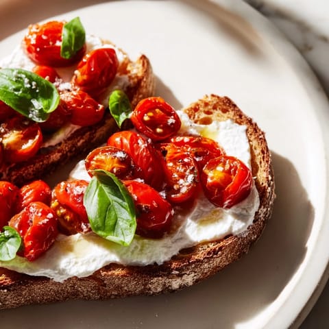 Tomato Ricotta Toast