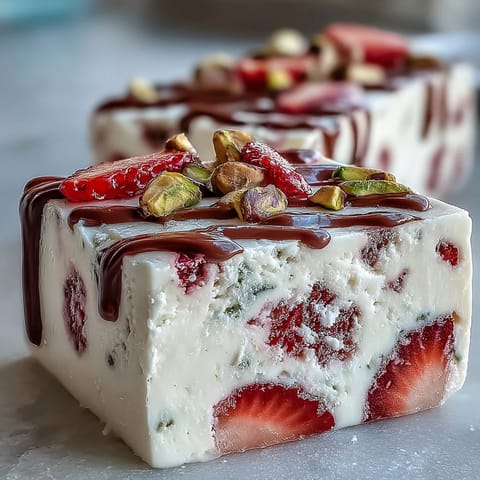 Valentine Strawberry Yogurt Bark #1167