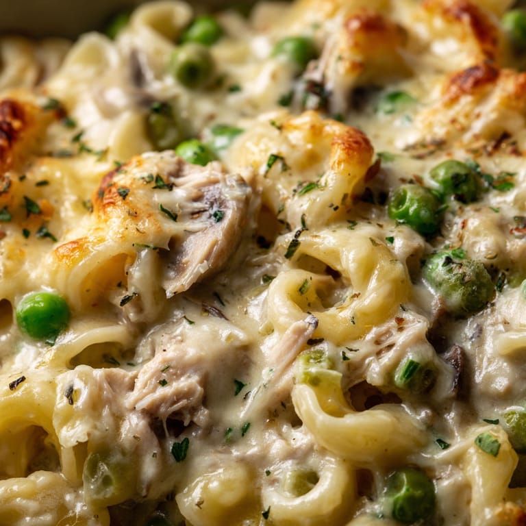 A plate of food with peas and noodles.