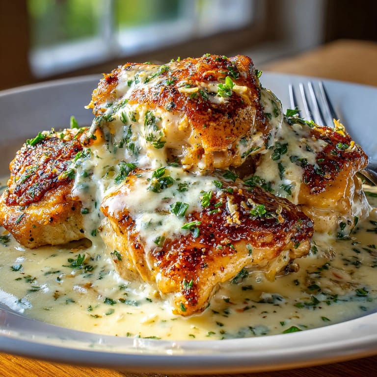 A plate of food with a fork on it.