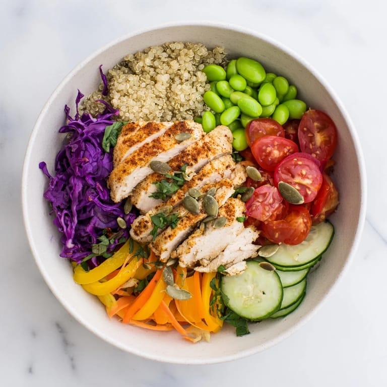 Beautifully layered healthy meal-prep bowls brimming with wholesome flavors and vibrant colors.