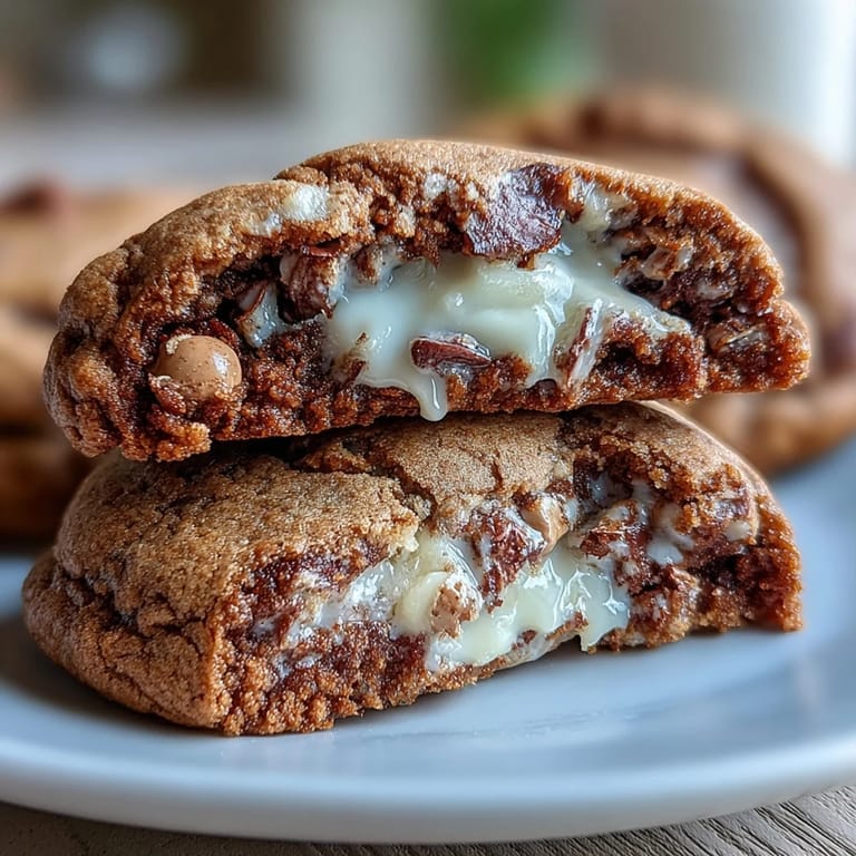 Freshly baked Hojicha Brownie Cookies with a rich, roasted green tea aroma, perfect with a glass of cold milk.