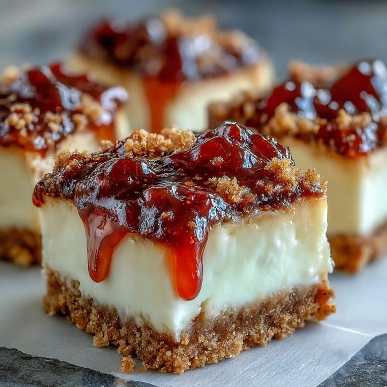 Bite-sized cheesecakes with rich vanilla filling, fruit topping, and graduation diploma picks — a perfect party treat.