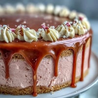 Elegant bridal shower rosé velvet cake with gold drip, perfect for weddings and celebrations, featuring delicate pink layers and shimmering metallic accents.